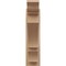 Ekena Millwork 6-in W x 20-in D x 24-in H Balboa Trad Rough Cedar Woodgrain TimberThane Outlooker, Primed Tan OUTUR060X20X24BOA04RCPR - alternate 2